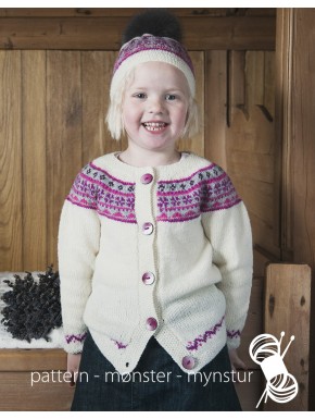 Girl's Cardigan and Hat
